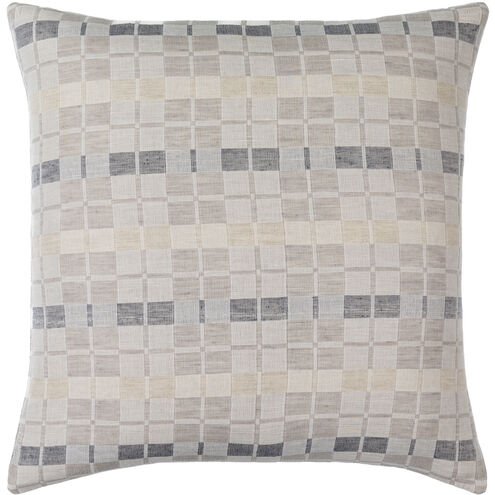 Divya 18 X 18 inch Light Beige Accent Pillow