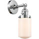 Franklin Restoration Dover LED 5 inch Polished Chrome Sconce Wall Light, Franklin Restoration