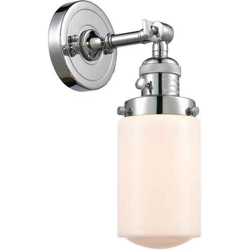 Franklin Restoration Dover LED 5 inch Polished Chrome Sconce Wall Light, Franklin Restoration