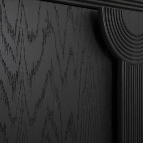 Areo Brushed Black Cabinet