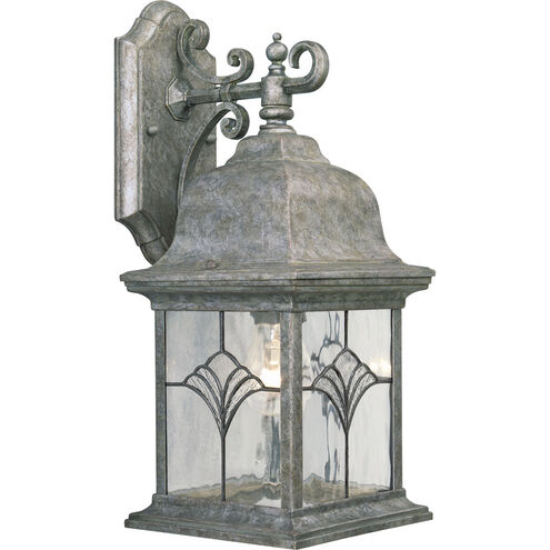 Tiffany 1 Light 17 inch Golden Baroque Outdoor Wall Lantern