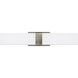 Vandeventer LED 23.25 inch Brushed Nickel Wall Bath Fixture Wall Light, Medium