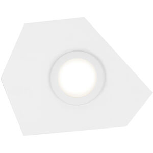 Organika LED 11 inch White/White Flush Mount Ceiling Light