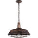 Morgan 1 Light 18 inch Antique Copper Down Pendant Ceiling Light in Antique Forged Copper