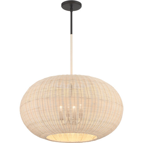 Modjeska 4 Light 24 inch Coal Pendant Ceiling Light