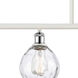 Ballston Small Waverly LED 48 inch White and Polished Chrome Island Light Ceiling Light, Ballston