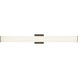 Jane LED 36.13 inch Black Bath Vanity Wall Light