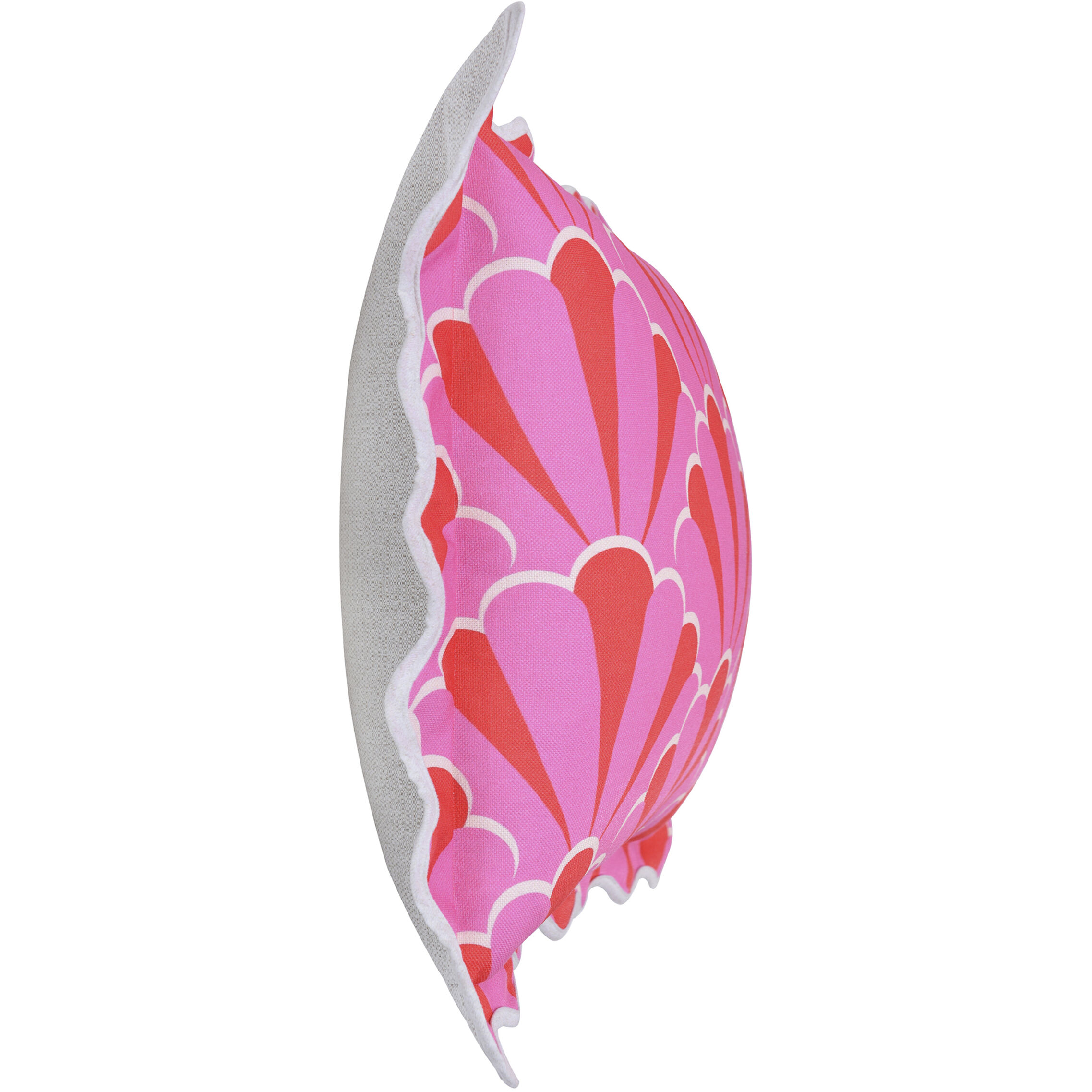 Lisa Ray 22 X 7 inch Multi and Pink and Red Pillow