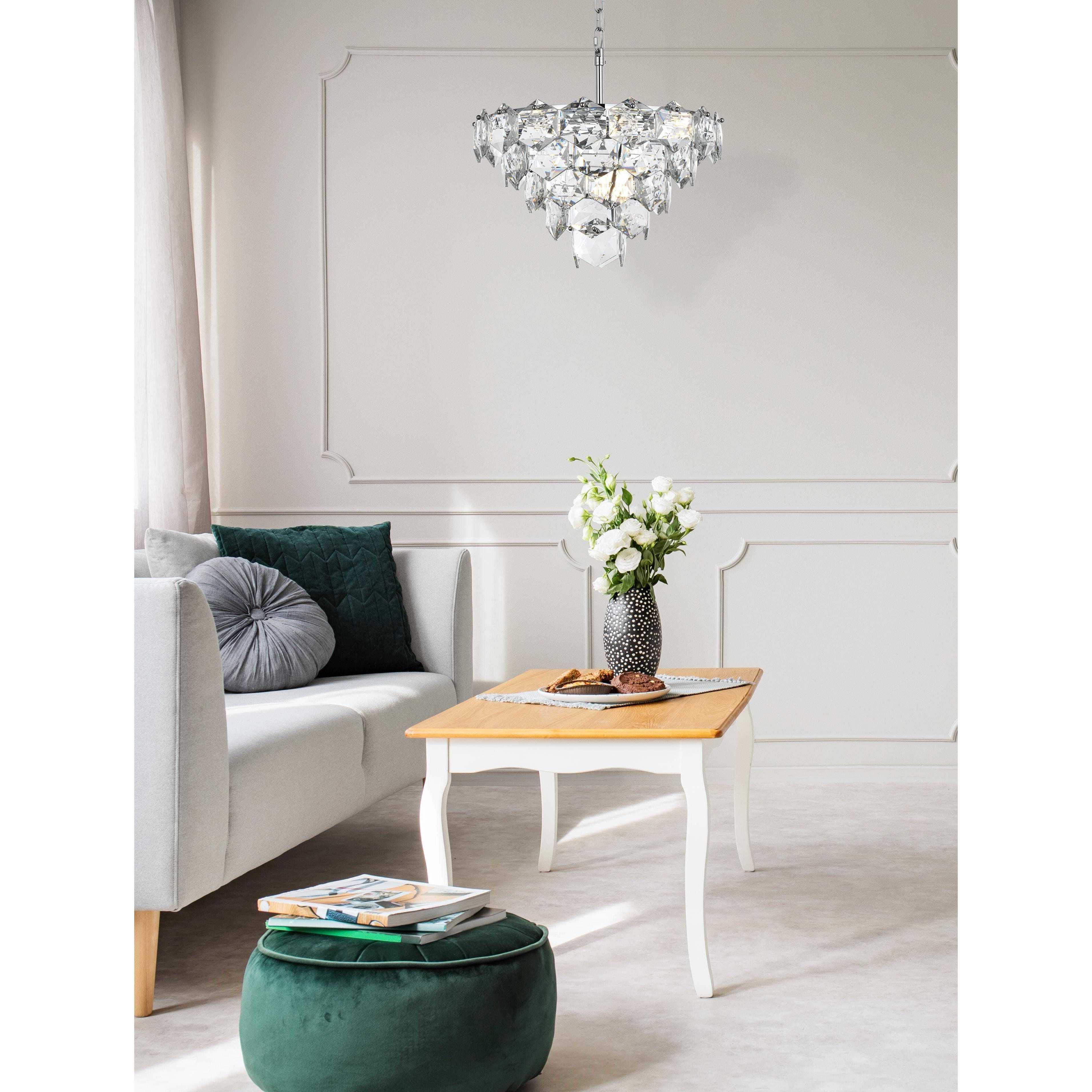 Adaline 8 Light 20 inch Chrome Chandelier Ceiling Light