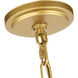 Geneseo 6 Light 22 inch Brass Pendant Ceiling Light