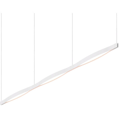 Ola LED 82 inch Satin White Pendant Ceiling Light
