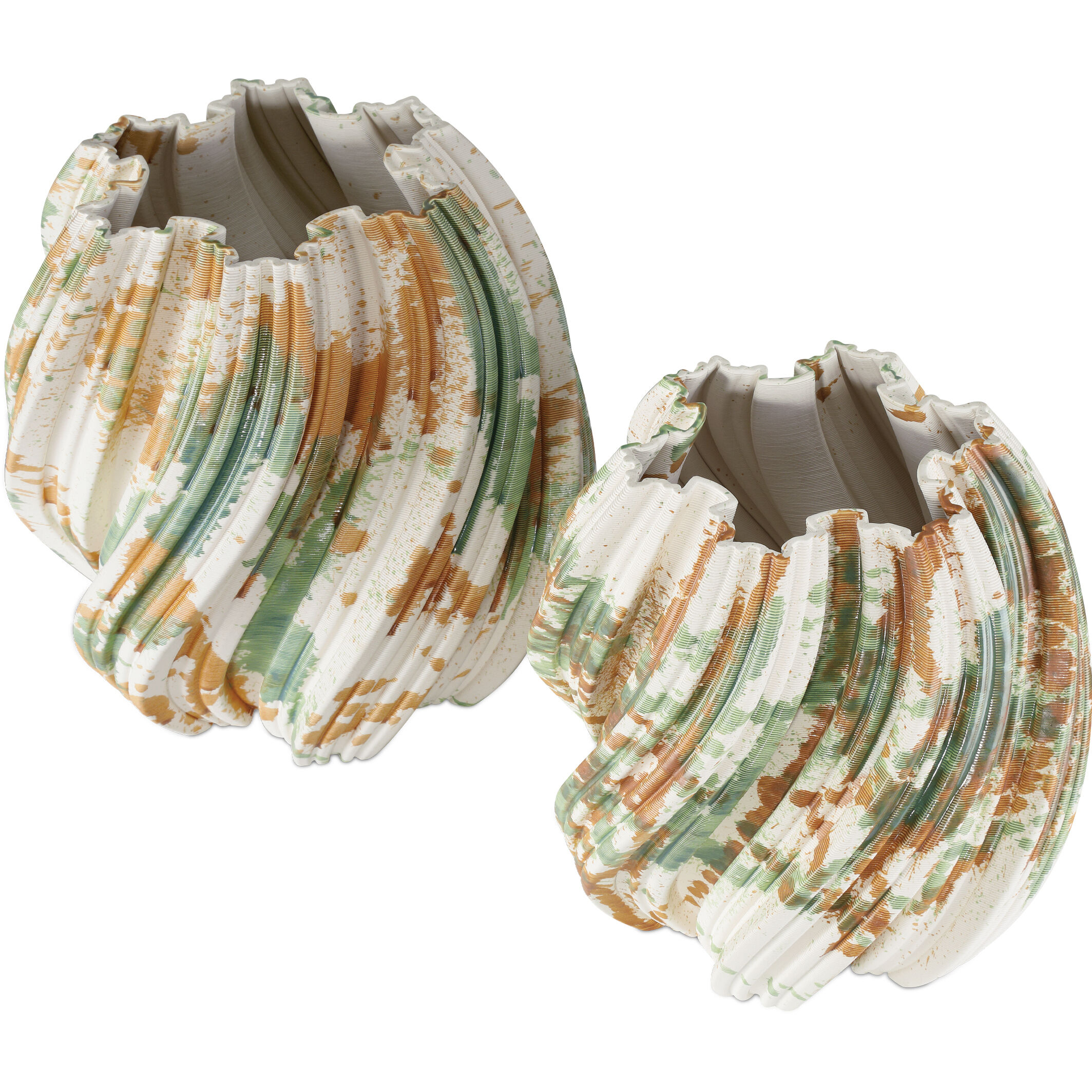 Camouflage 11.5 inch Vase, Medium