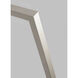 Mick De Giulio Stagger LED 4.2 inch Polished Nickel Wall Sconce Wall Light in 120V, Integrated LED