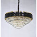 Canada 16 Light 32 inch Black and Gold Chandelier Ceiling Light