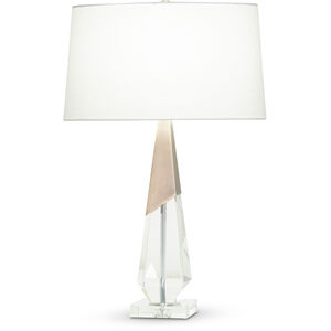 April 27.5 inch 150.00 watt Antique Brass Table Lamp Portable Light