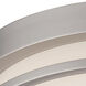 Neval 2 Light 13 inch Brushed Nickel Flush Mount Ceiling Light
