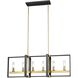 Blairmore Linear Ceiling Light in Venetian Brass