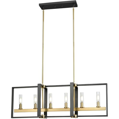 Blairmore Linear Ceiling Light in Venetian Brass
