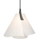 Mobius 1 Light 17.5 inch Oil Rubbed Bronze Pendant Ceiling Light, Small