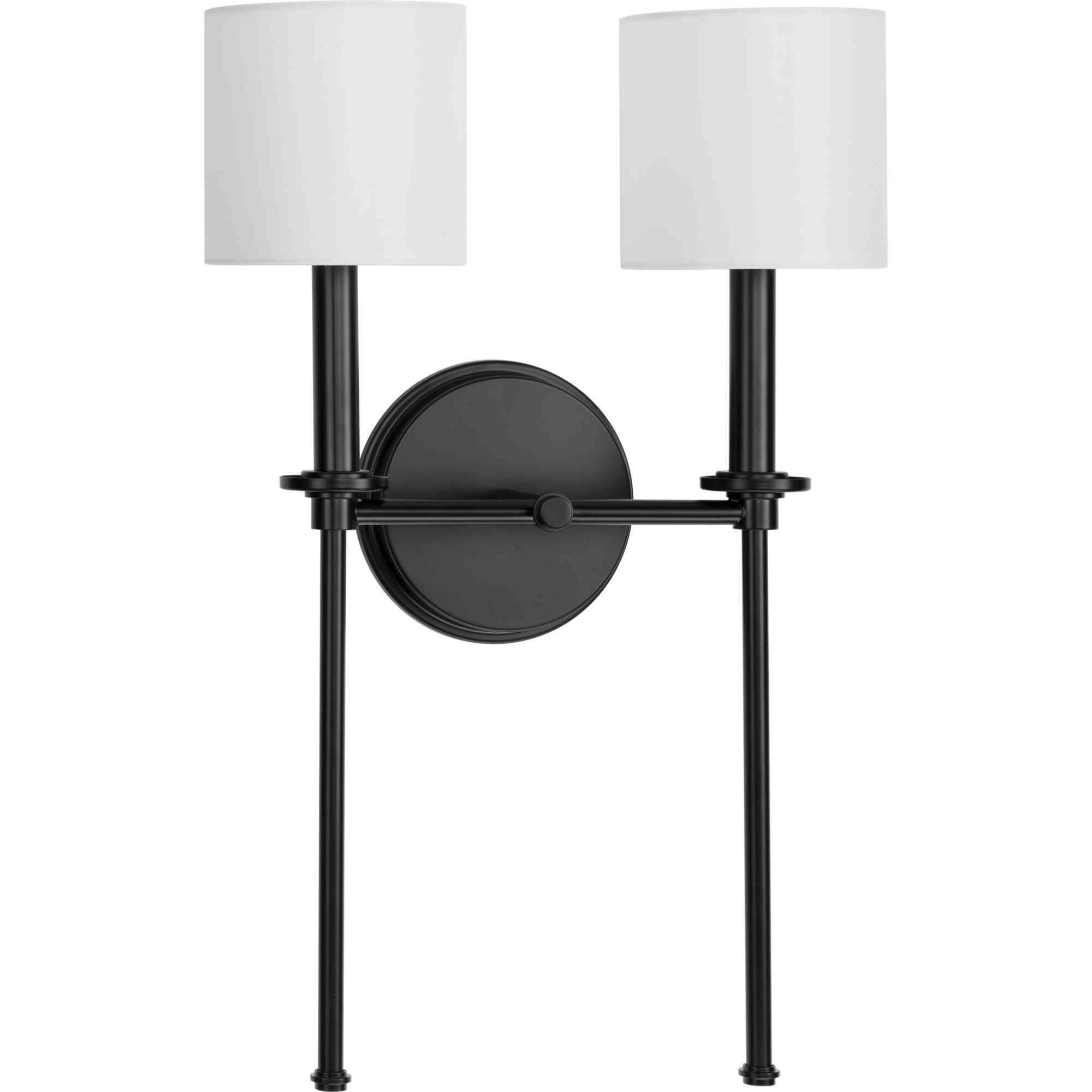 Elara 2 Light 4 inch Matte Black Wall Bracket Wall Light