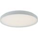 Tambourine LED 15 inch White Flush Mount Ceiling Light
