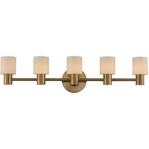 Harlowe LED 34 inch Winter Brass Bath Vanity Wall Light