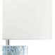 Layla 30 inch 150.00 watt Blue Table Lamp Portable Light