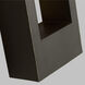Testa LED 12 inch Antique Bronze Outdoor Wall Lantern