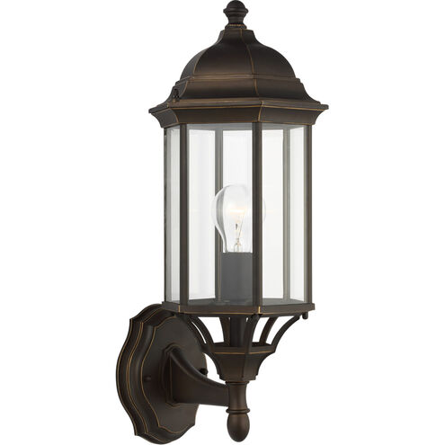 Sevier 1 Light 19.38 inch Antique Bronze Outdoor Wall Lantern, Medium