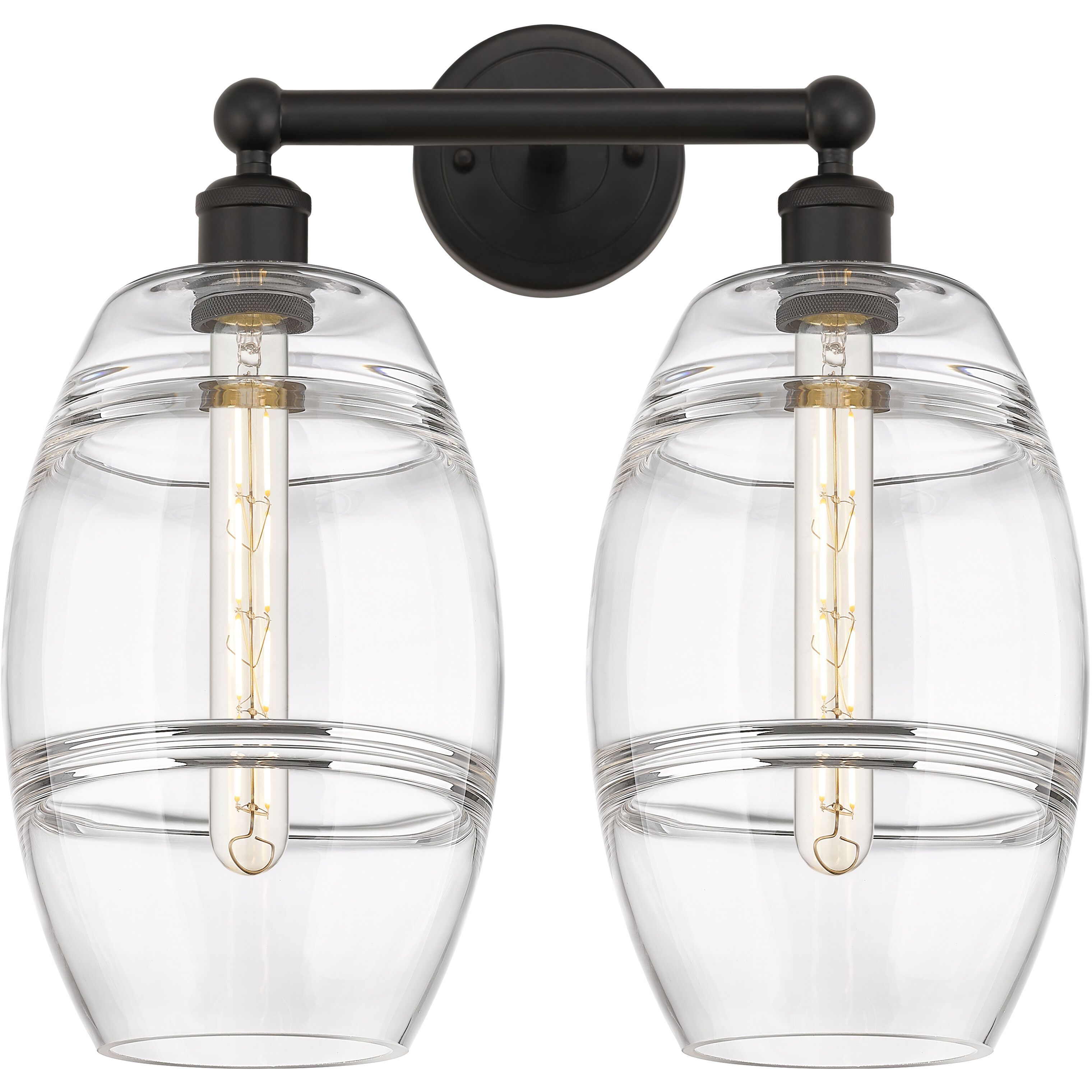 Edison Vaz 2 Light 17 inch Oil Rubbed Bronze Bath Vanity Light Wall Light