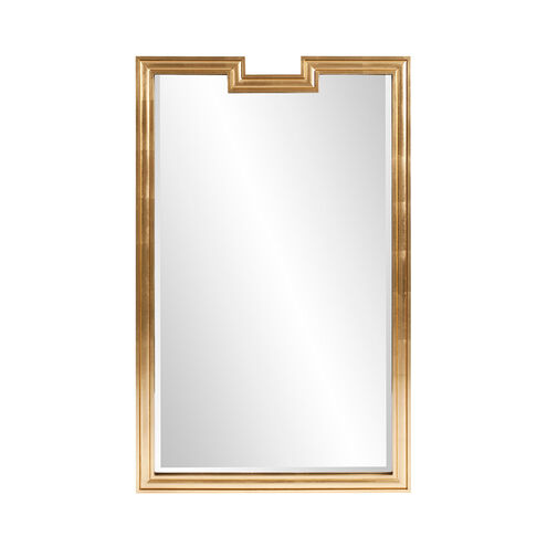 Danube 48 X 30 inch Bright Gold Wall Mirror