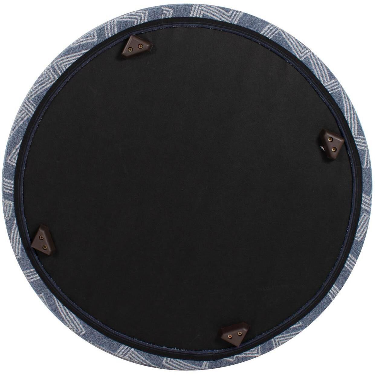 Syros Universal 18 inch Denim Outdoor Ottoman