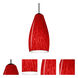 Karli 1 Light Black Cord Pendant Ceiling Light