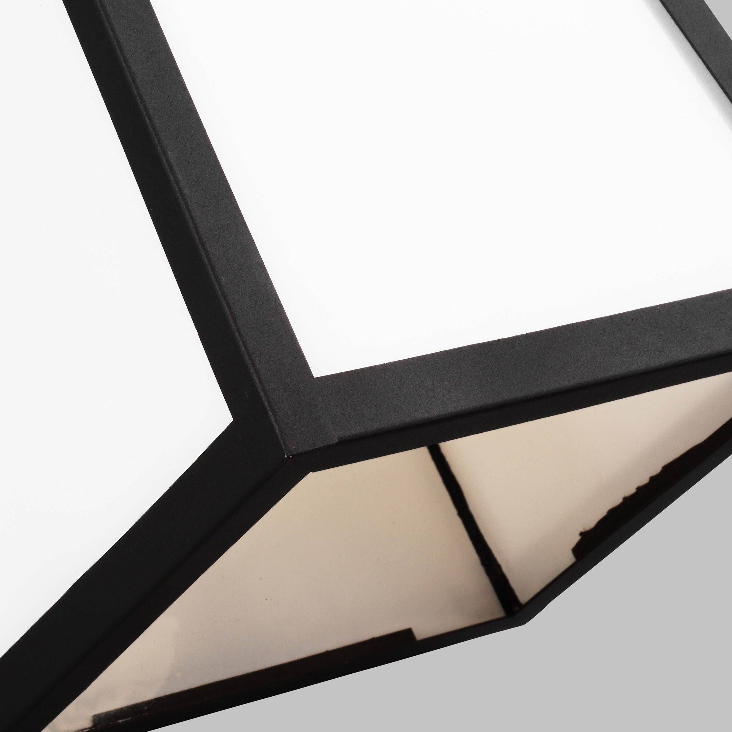 Founders 1 Light 18 inch Black Outdoor Wall Lantern