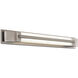 Beyond Aberdeen LED 28 inch Brushed Nickel Bath Vanity & Wall Light, Beyond