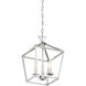 Townsend 3 Light 10 inch Polished Nickel Pendant Ceiling Light, Essentials
