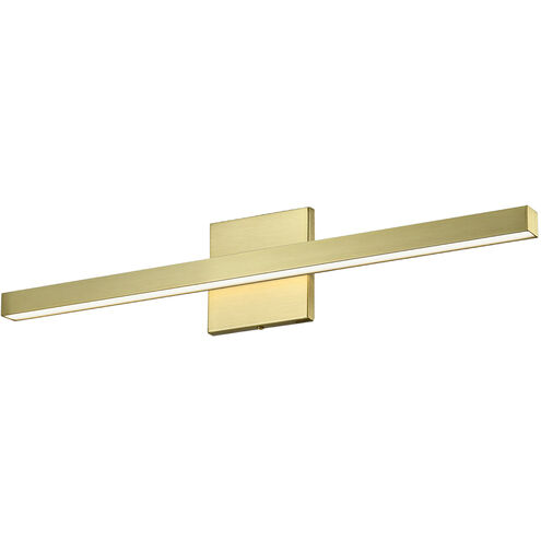 Arandel LED 23.75 inch Aged Brass Vanity Light Wall Light