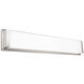 Metro Indoor Wall Lighting in Brushed Nickel