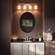 Reines 4 Light 31.75 inch Brushed Nickel Bath Vanity Wall Light