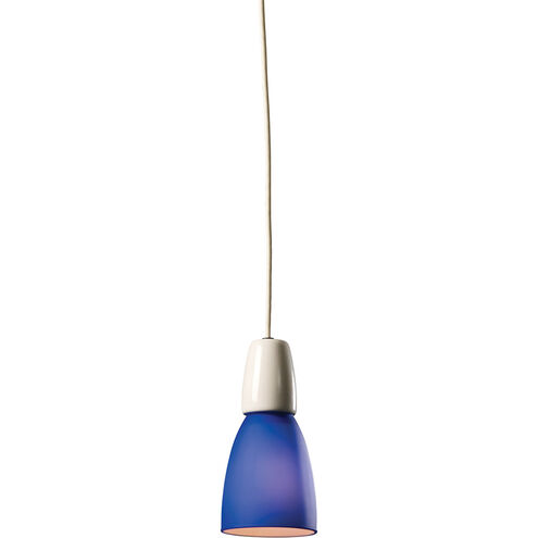 Euro Classics LED 4 inch Hammered Brass Pendant Ceiling Light