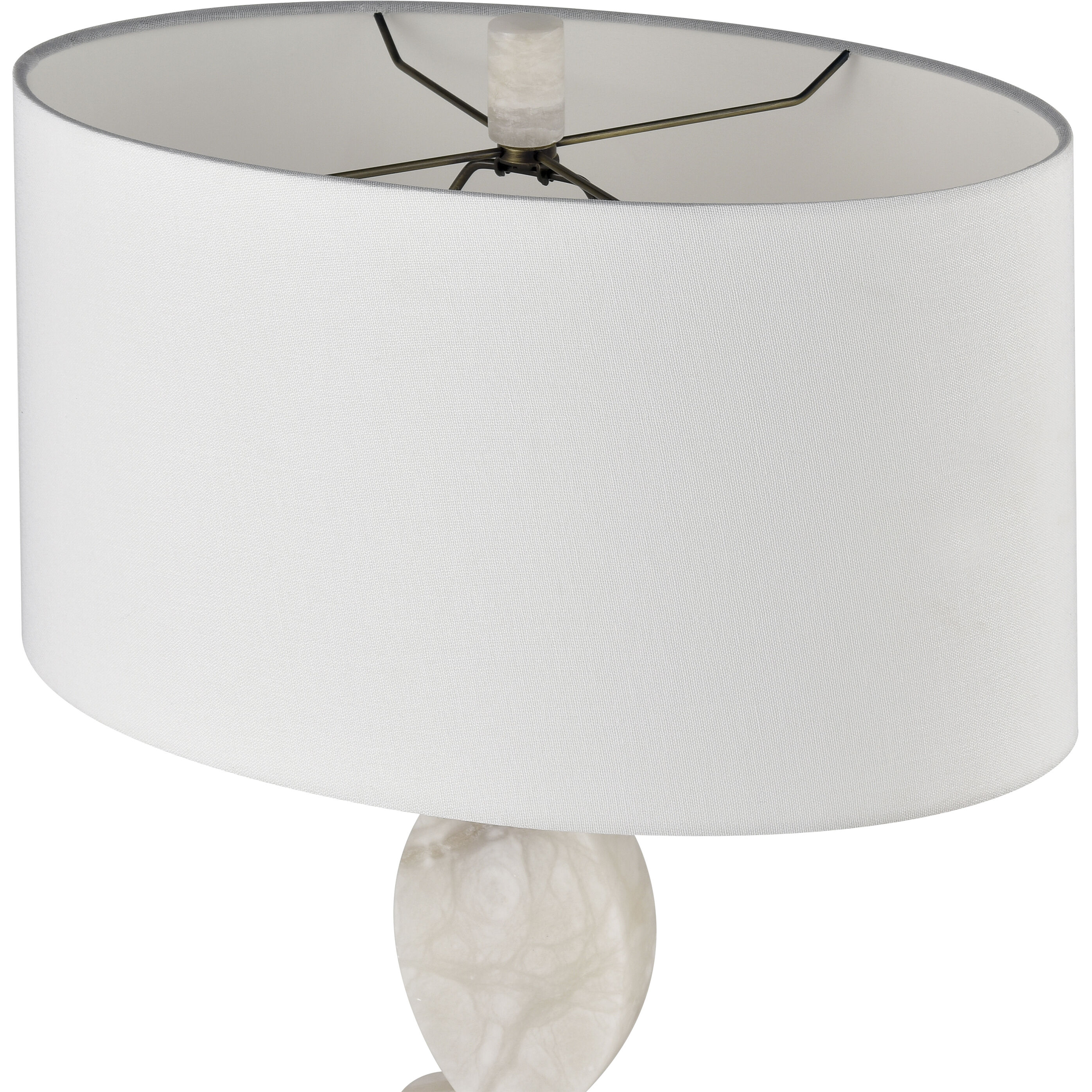 Calmness 30 inch 150 watt White Table Lamp Portable Light