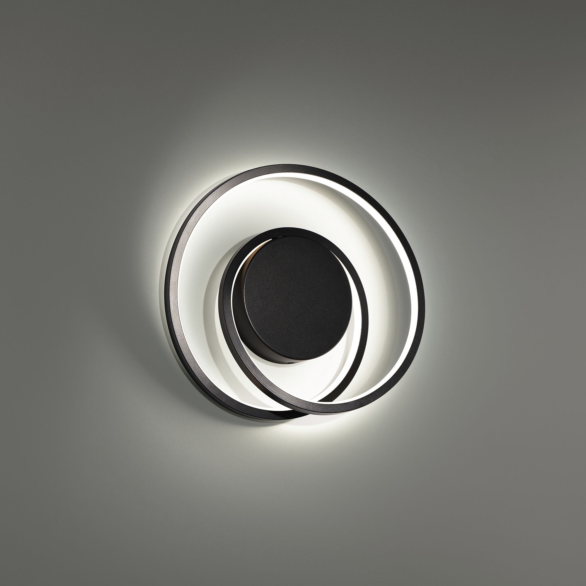 Marques Wall Sconce Wall Light in Black, dweLED