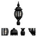 Classico LED 20 inch Black Outdoor Post Lantern