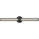 Georgette LED 32.25 inch Black Vanity Light Wall Light