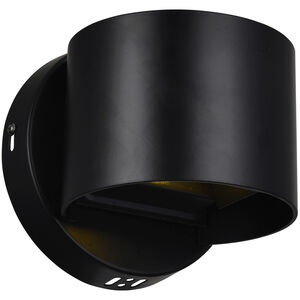 CWI Lighting Lilliana LED 5 inch Black Wall Light 7148W5-101-R - Open Box