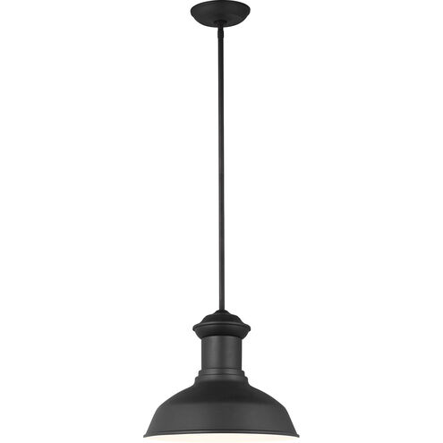 Fredricksburg 1 Light 13.25 inch Black Outdoor Pendant