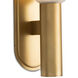 Dion LED 5 inch Natural Brass Wall Sconce Wall Light