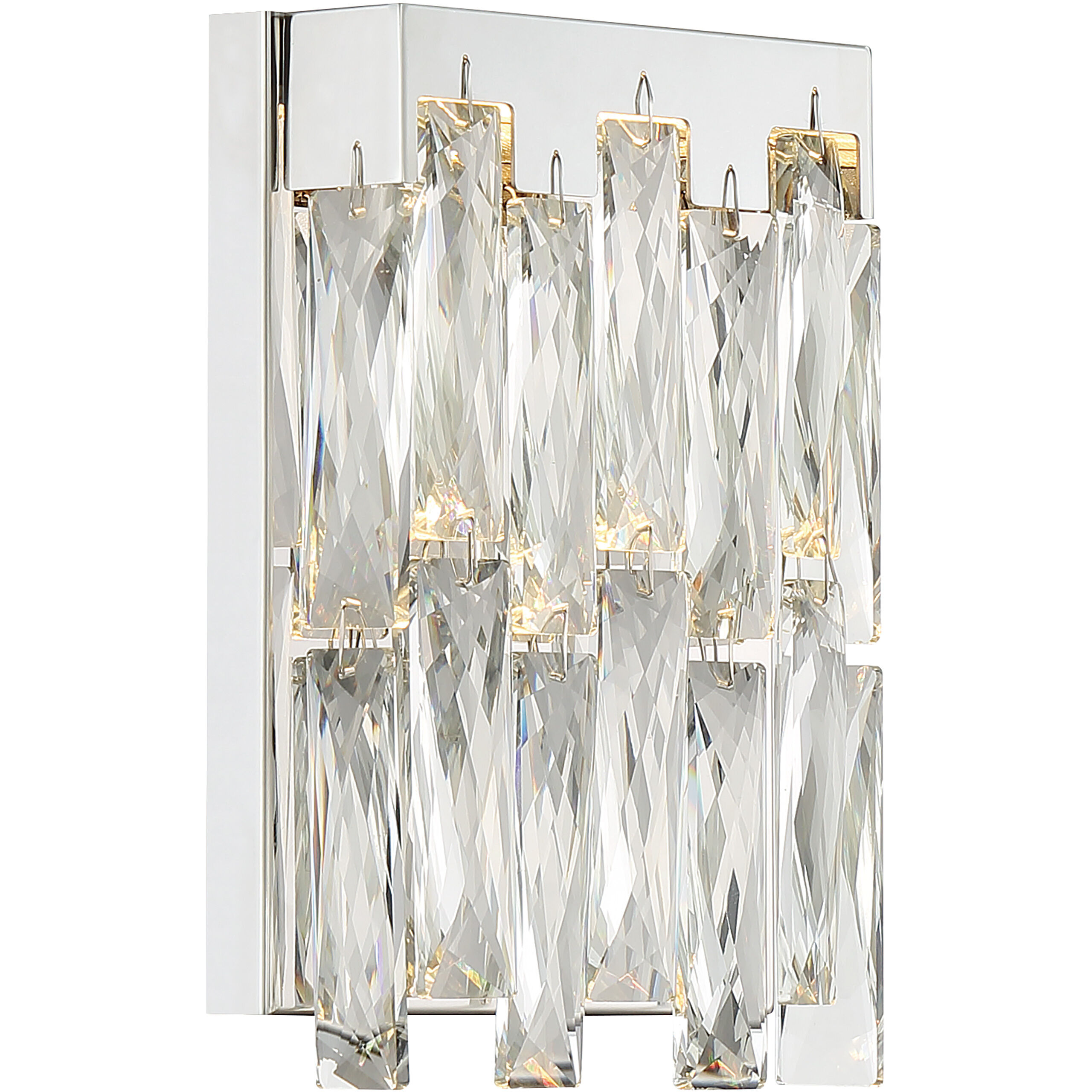 Curio LED 7.25 inch Chrome Wall Sconce Wall Light, Bath
