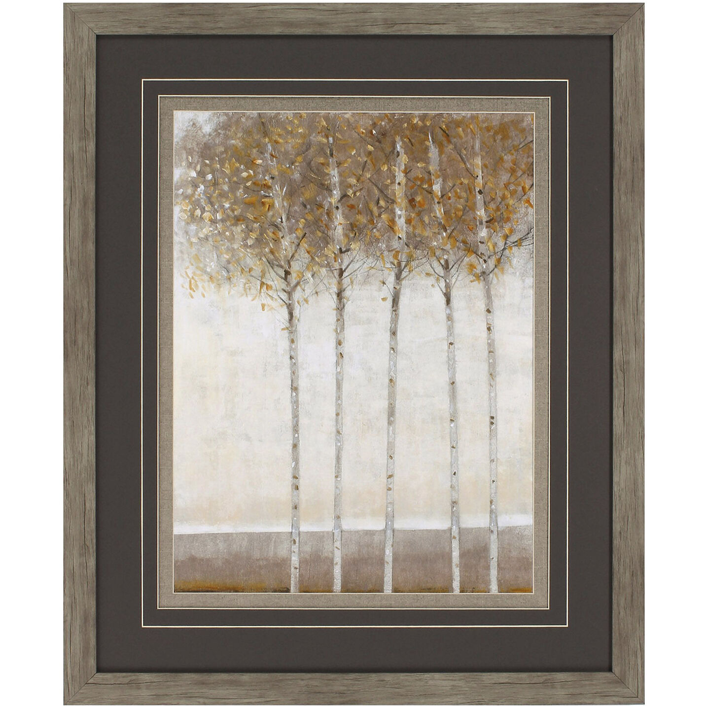 Early Fall Brown Framed Art, Propac