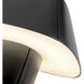 Folio 9.5 inch 5 watt Black Table Lamp Portable Light
